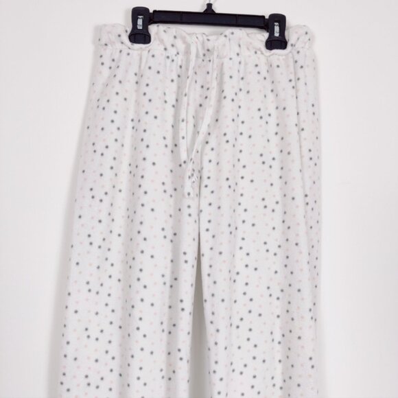 Cuddly Canuckies Women's Polka Dot Fleece Loungewear Pants Size Small Sweatpants - Picture 3 of 11